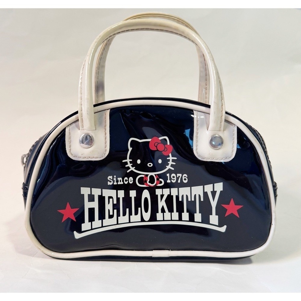 Hello Kitty Bag Y2K Vintage Since 1976 Sanrio Black & White